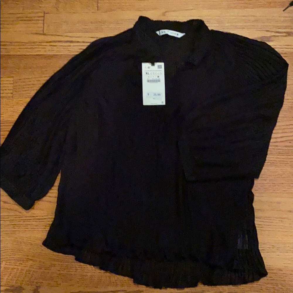 sheer shirt